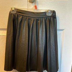 Zara Kids Faux leather skirt